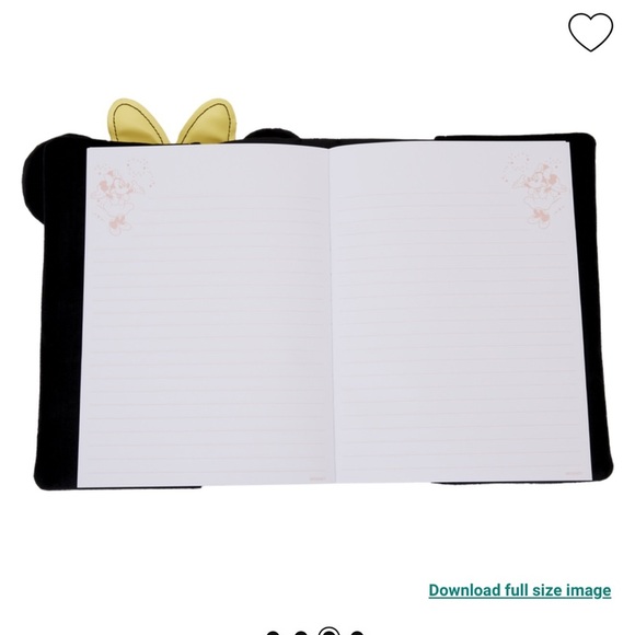 NEW Disney100 Minnie Mouse Classic Cosplay Plush Refillable Stationery Journal - Picture 2 of 6